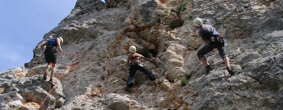 Kletterkurs in Spanien