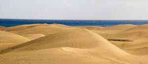 Unendliche Sanddünen Spanien